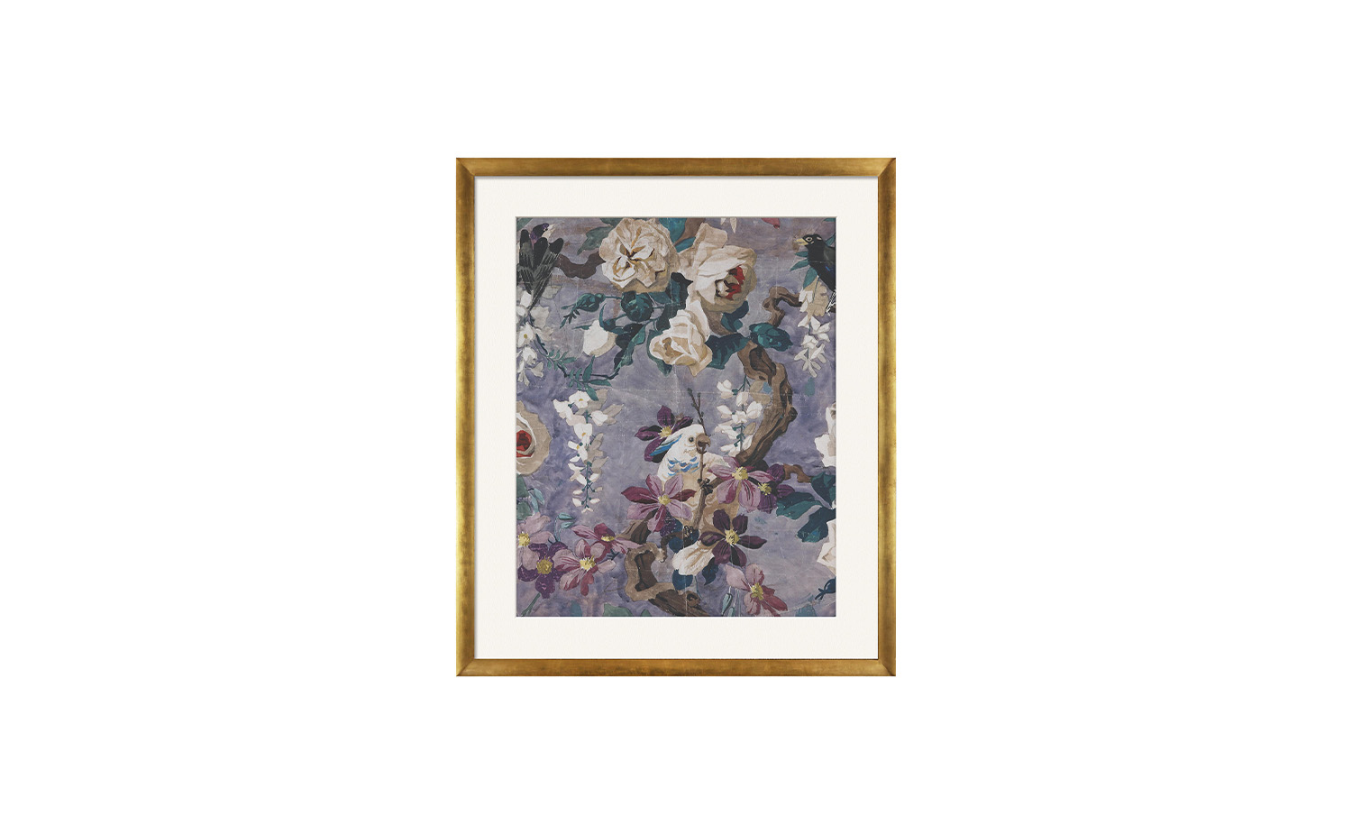 Papier Print With Frame 110x130 Lilac Print